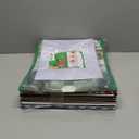 12 Extra Large Christmas Gift Wrap Boxes Bulk with Lids, 12 Tissue paper and 80 Foil Christmas gift Stickers for Wrapping Oversized Clothes (Robes, Sweater, Coat, Shirts) and Xmas Holiday Present