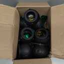 100 Pcs St. Patrick Day Lucky Green Gold Shamrock Clover Coins and 12 Pcs Saint Patrick's Day Candy Kettle Pot of Gold Mini Leprechaun Cauldron with Handle for Saint Pattys Party Favor and Decor