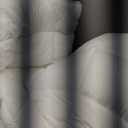 Cloud-Like Queen Mattress Topper - 100% Cotton Top Mattress Pad for Back Pain Relief - Breathable & Naturally Cooling for Hot Sleepers, White