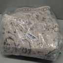 8x10 Area Rug for Living Rooms, Stain Resistant Neutral Washable Rugs for Dining Rooms, Floral Vintage Non-Slip Thin Large Size Area Rugs(Beige)