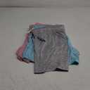 5 Pack: Womens Workout Gym Shorts Casual Lounge Set, Ladies Active Athletic Apparel with Zipper Pockets (X-Large, Heather Gray/Cerise/Cherry/Glacier Blue/Sonar Blue)