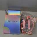 QearFun Kids Cat Ear Bluetooth Headphones, 60H Playtime, 74/85/94dB Safe Volume Limit, Metallic Gradient Wireless Headset with Mic, Fast Charging, Foldable, Wired Mode for Girls School/Tablet/Travel