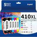 Zoyood Remanufactured Ink Cartridge Replacement for Epson 410 410XL T410 T410XL 410-I Ink Cartridges Combo Pack Work with Expression XP-530 XP-630 XP-635 XP-640 XP-830 XP-7100 Printer (5 Pack)