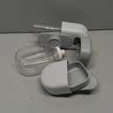 Kenond Hanging Automatic Food Water Dispenser, 35oz Rabbit Feeder Guinea Pig Water Bottle Feeder for Ferret Guinea Pig Rabbit Bunny Cage Accessories(Gray)