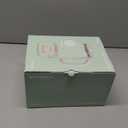 BUYDEEM K313 Travel Electric Kettle, Mini Healthy-Care Beverage Kettle, Tea Maker with Heat Resistant DURAN Glass & Durable Pro 18/10 Pro Stainless Steel, 0.6L, Cozy Greenish