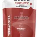 Qualia Synthetic Fabric Dye, Easy to Use, Perfect for Synthetic Fabrics: Polyester, Spandex, Nylon, and More, Ultra-Concentrated Colors for Vibrant Results, Terracotta, 1 Pack, Exp Date: 31/MAY/2030