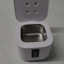 48kHz Ultrasonic Cleaner with Digital Timer - 3 Settings for Dentures, Retainers, Aligners, Mouth Guards, Jewelry, 375ml Tank, 99% Efficiency