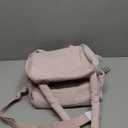 BAGSMART Lunch Bag Women, Double Deck Insulated Lunch Box, Quilted Puffer Lunch Tote, Leakproof, Durable & Reusable Large Lunch Cooler For Work Picnic Travel Meal Prep, Pink