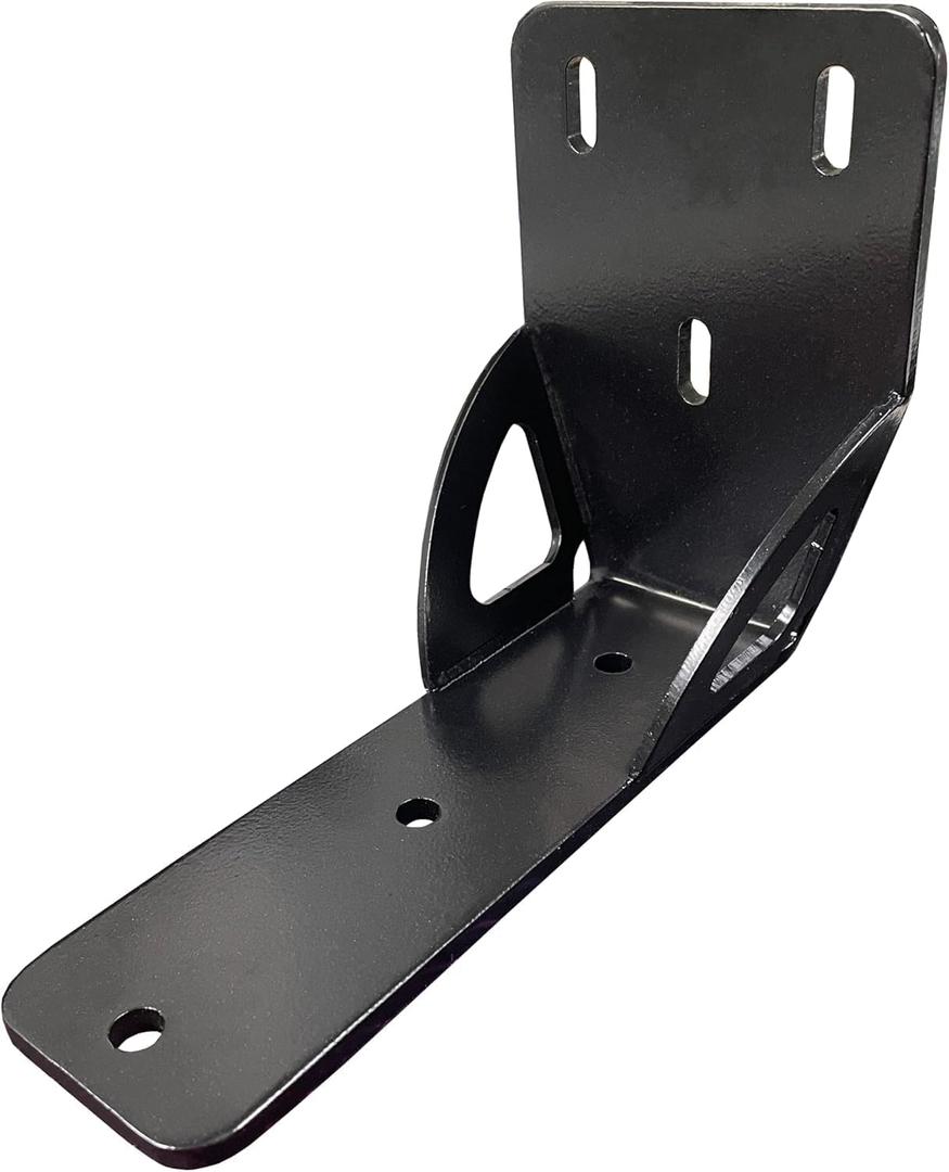 813402 Awning Bracket Gusseted Awning Holder Compatible with Thule Rhino Heavy Duty Bar, 50mm Wide 8mm Pre-Drilled Holes Gusseted Awning Bracket (1 piece)