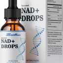 Liposomal NAD+800mg, NAD Liquid Supplement for Maximum Absorption - NMN or Nicotinamide Riboside Alternative, Healthy Aging Energy Metabolism and Vitality,NAD+ Supplement Drops