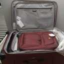 SWISSGEAR Sion Softside Expandable Spinner Luggage Durable Lightweight Travel Suitcase, Merlot, 3-Piece Set (21/25/29)