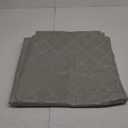 HLC.ME Modena Fabric Tablecloth, Jacquard Fabric Table Cloth for Rectangle Table, Advanced Water Resistance, Fade, and Wrinkle Resistant Table Cloth, Geometric Lattice Pattern - Grey, 57"x84"