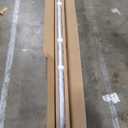 Pyle Manual Pull Down Projector Screen - Universal 100-inch Roll-Down Retractable Manual Screen w/ Auto-Locking, Adjustable Screen Height, Black Masking Border -Home PRJSM1006