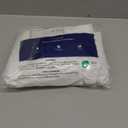 Wrap Around Dust Ruffle Bed Skirt - White - for Queen Size Beds with 18 Inch Drop - Easy Fit Elastic Strap - Adjustable Pleated Bedskirt w/Brushed Fabric - Wrinkle Free - for Women, Men, Kids & Teens