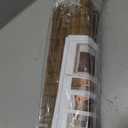 Cordless Bamboo Roman Shades 27x48in, Light Filtering Bamboo Blinds for Indoor Windows, Office, Bathroom and Living Room, Privacy Teak.