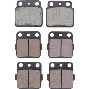 MOTOKU Front and Rear Brake Pads for LTZ 400 DVX 400 KFX 400