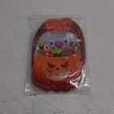 Fuutreo 50 Pcs Thanksgiving Bags Plastic Thanksgiving Goodie Bags with Handles Fall Sealed Pouch Sealing Pumpkin Treat Candy Pouch for Fall Harvest Party Candy Gift Supplies Decoration(Pumpkin)