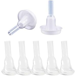 YEYSXSY 20 Pcs External Catheter for Men Self Adhering Style Silica Gel Condom Catheter (25mm)
