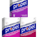Propel Electrolyte Enhanced Water Drink Mix Powder Packets, Grape Variety Pack, Zero Calorie & Zero Sugar Hydration with Electrolytes and Vitamins C & E (30 Packets)