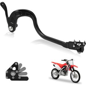 Motorcycle Rear Brake Pedal Foldable Foot Lever CNC for CRF125F CRF 125F 2014-2025 Dirt Pit Bike Black