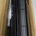 Amazon Basics Large 3-Tier Cat Cage Playpen with Easy to Clean Removable Tray, Front Doors, Portable, Foldable, 35.8" x 22.4" x 50.6", Black