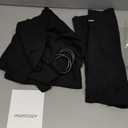 Momcozy Baby Wrap Carrier, Easy to Wear Infant Carrier Slings, Lightweight Hands Free Baby Sling, Adjustable Baby Carriers for Newborn to Toddler 8-35 lbs, Black