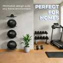 4 PCS Medicine Ball Holder Wall Mount, Slam Ball Rack & Wall Ball Holder, Heavy Duty Med Ball Rack for Home Gym Fitness Storage