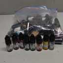 69pcs Concentrated Alcohol Ink Set, Vibrant Colors Alcohol-Based Resin Ink for Epoxy Resin, Alcohol Paint Dye for Resin Art, Tumblers, Epoxy Resin (Each 0.35oz)