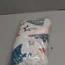 Colorful Cute Christmas Trees Flannel Bed Blanket Sofa Warm and Cozy Snowflakes Throw Blanket for Bed Living Room Sofa Couch Chair 50"x60" 