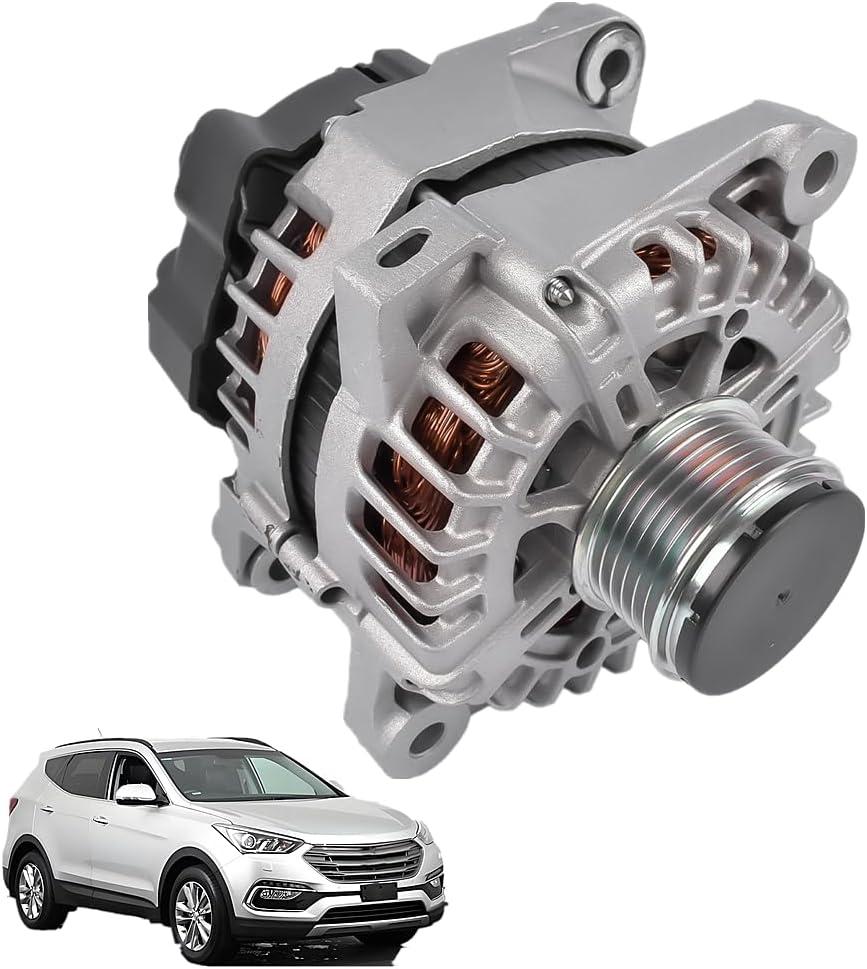 Alternator Replacement for Hyundai Santa Fe Sport 2013-2016 Sonata Kia Sorento 12-14 Optima 2014-2015 2.4L 150A 373002G850 11710N 373002G950