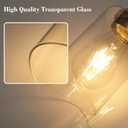Unicozin 2 Light Bathroom Light Fixtures, Modern Vanity Lights Over Mirror, Brushed Nickel Wall Lamp with Clear Glass for Living Room Cabinet Bedroom Porch