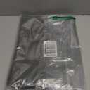 LANDVIEW Cloth Placemats Set of 6, Cotton Linen Blend Machine Washable Durable Linen Table Mats, Heat Resistant Placemats Wrinkle Free Place Mats for Dining Table, Easy to Clean (Dark Grey, 6)