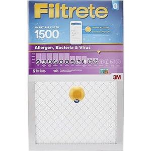 3M Filtrete 20 in. H x 20 in. W x 1 in. D 12 MERV Smart Air Filter
