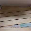 Solid Pine Wire Shelf Covers, 16" D x 21" L, Tool-Free Pantry Rack, 21" Length