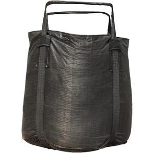 Secbolt FIBC Bulk 1 One Ton Tubular Bag, Anti-UV 3 Years, 3300lbs 1.5 ton SWL Safty Factor 5:1, 43" Dia. x 43" H Duffle Top, Flat Bottom, Woven Polypropylene PP Bags