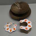 Cat Scratcher Board Toys,Interactive Magic Organ Bell Ball Track,Bored Kitty Indoor Cardboard Gifts,Round Pet Paw Scratch Pad,No Posts Puzzle Tree Tower Bed House,Circle Tunnel Nail File (2pcs)