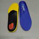 VALSOLE Heavy Duty Support Pain Relief Orthotics - 220+ lbs Plantar Fasciitis High Arch Support Insoles for Men Women, Flat Feet Orthotic Insert, Work Boot Shoe Insole, Absorb Shock with Every Step (MEN 10-10 1/2 | WOMEN 12-12 1/2--(286mm), Blue-xva227)