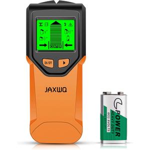 Stud Finder Wall Scanner - 5 in 1 Stud Finder Tool w/Microprocessor Chip and HD LCD Display, Stud Detector Beam Finders for the Center and Edge of Wood AC Wire Metal Studs Joist Pipe (Lox)