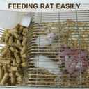 Rotulark Lab Mouse Cage, Laboratory Rat Rodent Breeding Cage, Small Animal Cage, Mouse Breeding & Weaning Cage (L)