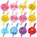 Pasimy 24 Set Flower Sticky Notes and Pens Set Spring Themed Flower Gifts Party Favors Colorful Floral Daisy Note Pads Bulk Ballpoint Pens for Spring Easter Women Adults Office Coworkers Supplies
