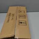 AOJEZOR Toilet Paper Holder Stand: No Drill PVC Small Bathroom Cabinet for Apartment Dwellers - Rental Deposit Protection - Small Space Storage Saving (29.9 inch H, White)