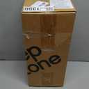 SLEEP ZONE Cooling Queen Mattress Topper, Premium Zoned Cool Mattress Pad Cover, Padded Mattress Protector Breathable Washable, Deep Pocket 8-21" (Black, Queen)