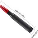 Vehicle Stubby Antenna Mast Bullet Car Truck Antenna Replacement for Ford F Series F150 Raptor F250 F350 F450 Super Duty Ranger Dodge RAM 1500 2500 3500 Heavy Duty Classic Pickup Truck (Red)