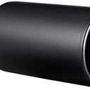 Black Exhaust tip - 3.5'' Inlet Bolt on Design- Black Coated Stainless Steel Car Muffler Tips 3.5" ID x 5"OD x 12"L