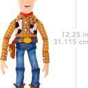 Mattel Disney Pixar Toy Story Talking Woody Action Figure & Accessory, Roundup Fun 12-inch Collectible with 30+ Sounds & Phrases