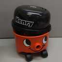 Casdon Henry & Hetty Toys - Henry Vacuum Cleaner - Red Vacuum Cleaning Toy with Real Function & Nozzle Accessories - Kids Cleaning Set - For Children Aged 3+