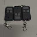 Oraneyun 890MAX Garage Door Opener Remote for LiftMaster/Chamberlain/Craftsman, Universal Garage Door Opener Remote with Mini Key Chain for Purple Red Yellow Orange Green Learn Buttons, 3 Pack