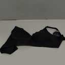 Seamless Wireless Bra for Women with Support - No Underwire Full Coverage Push Up Bras (Large, Black)