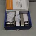 TEEHO TE003 Keyless Entry Keypad Door Lock with Handle, Electronic Digital Smart Locks for Front Door, Smart Door Knob with Code for Bedroom with Interior Locks, Auto Lock, Passage Mode, Satin Nickel