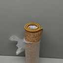 FUKUMARU Cat Scratcher Mat, 23.6 X 15.7 Inch Natural Sisal Cat Scratch Mats, Horizontal Cat Floor Scratching Pad Rug with Sticky Tapes, Protect Couch and Carpets